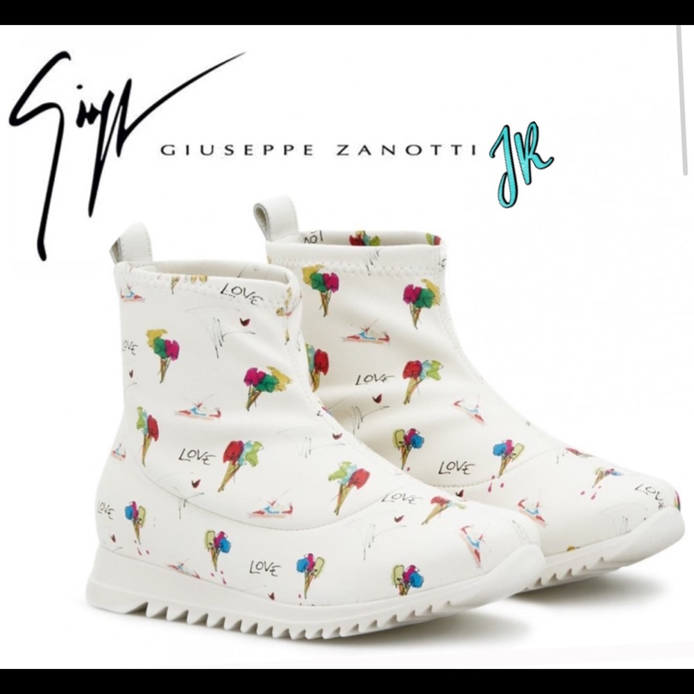 🍦giuseppe zanotti NEW eco leather baby boots